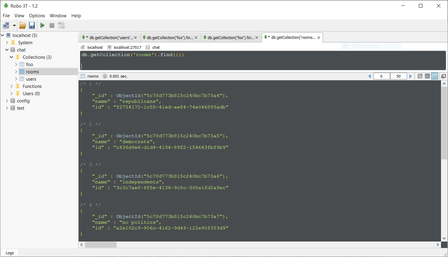 Project B: MongoDB | Marcia’s Weekly Blog